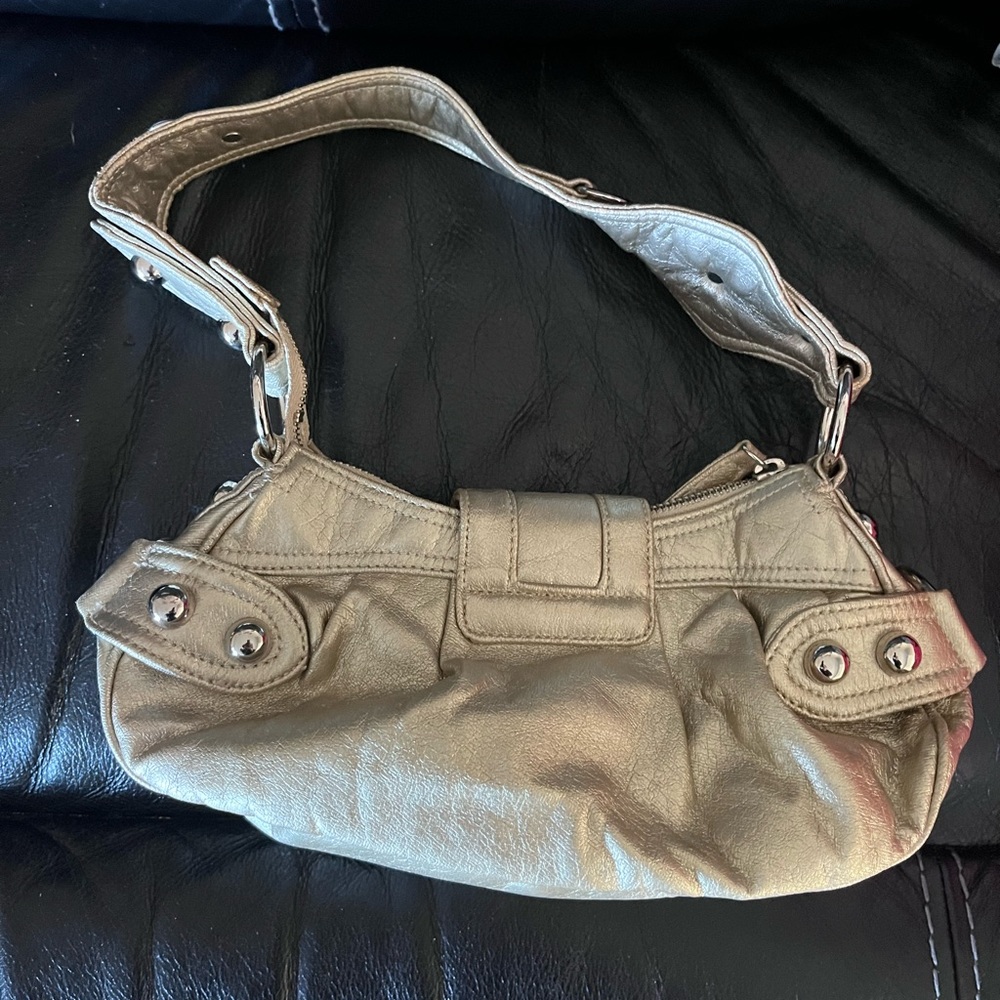 Guess purse gold